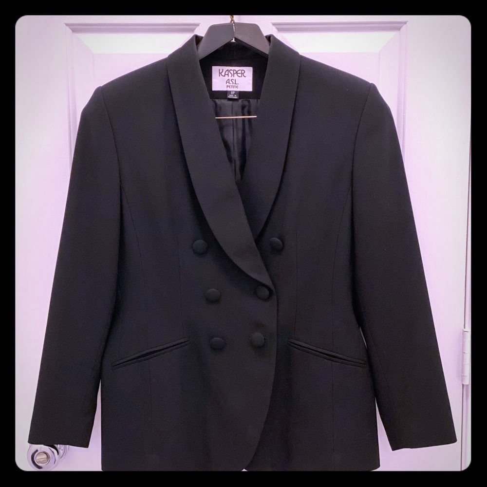 Kasper Petite Double Breasted Jacket